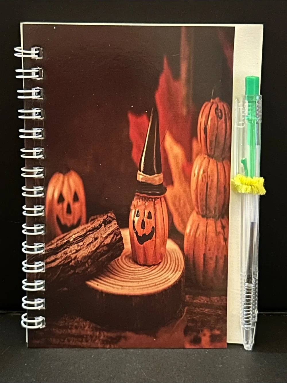 SET of (4) Four Halloween Designs 🎃 Medium Size Notebooks for Kids Party Favors